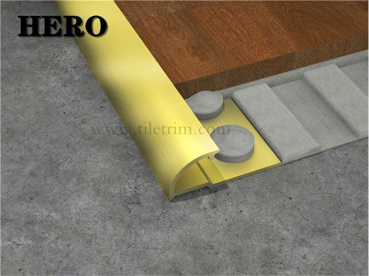 Trim Tile Alwminiwm Cornel Crwn