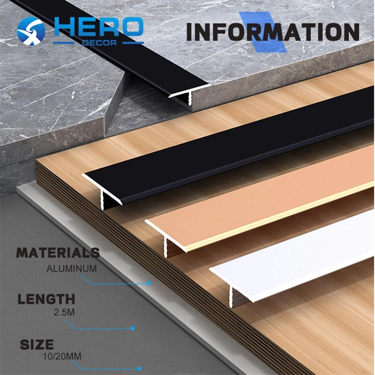 T Aluminium Profile Floor Transition Strip high quality